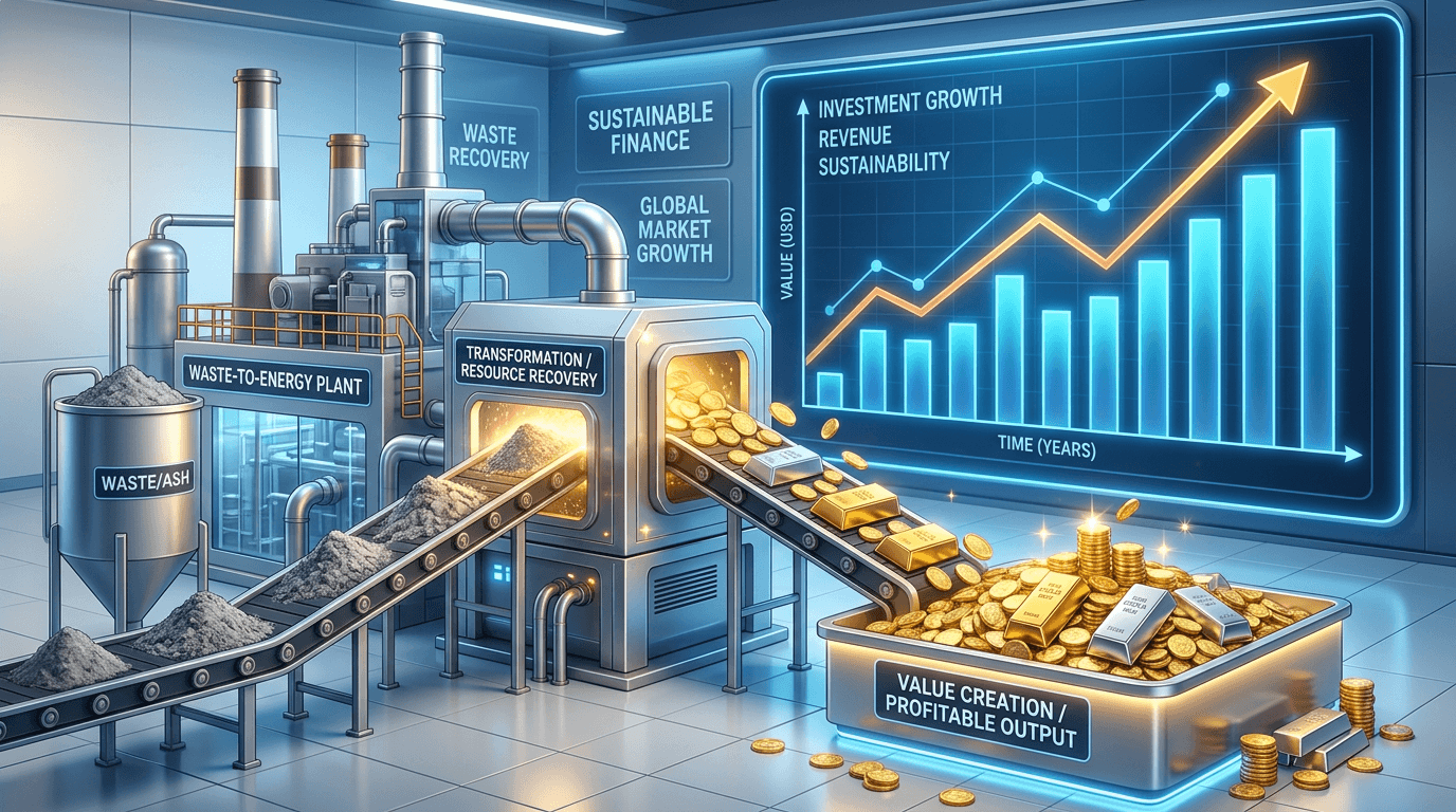 Die Wirtschaftlichkeit der Metallrückgewinnung in Müllverbrennungsanlagen: Wie man Bodenasche in Gewinn verwandelt